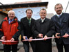 Bgm. Hans Schrammel, Obmann Weinbauverein Gols Michael Allacher, LH Hans Niessl, LR Werner Falb-Meixner
